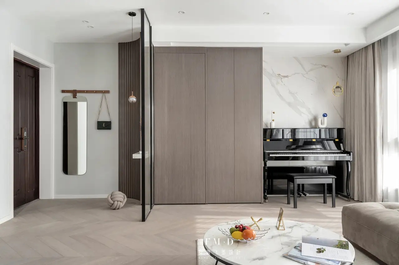 电视背景墙小不挂电视该怎么设计,简单实用的电视机背景墙