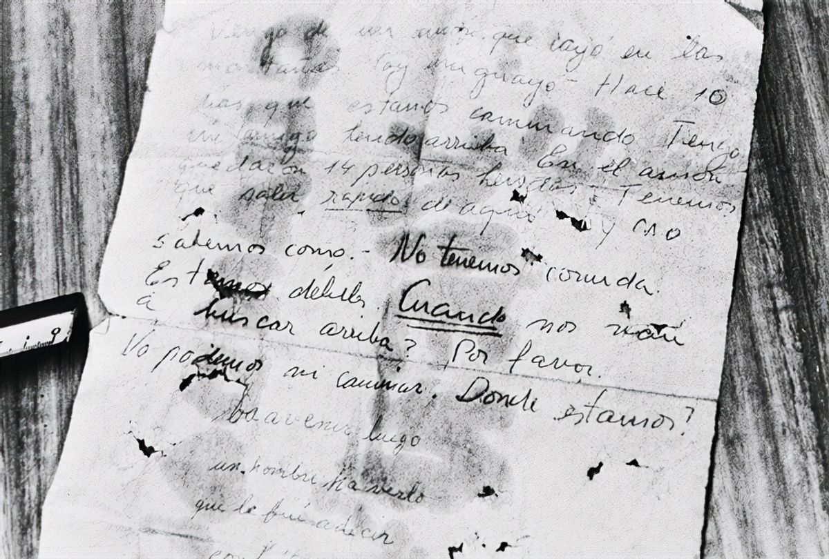 安第斯空难幸存者,安第斯山脉空难被困了72天