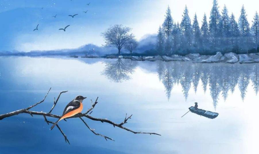 江天暮雪落尽琼花的意思,江天暮雪落尽琼花