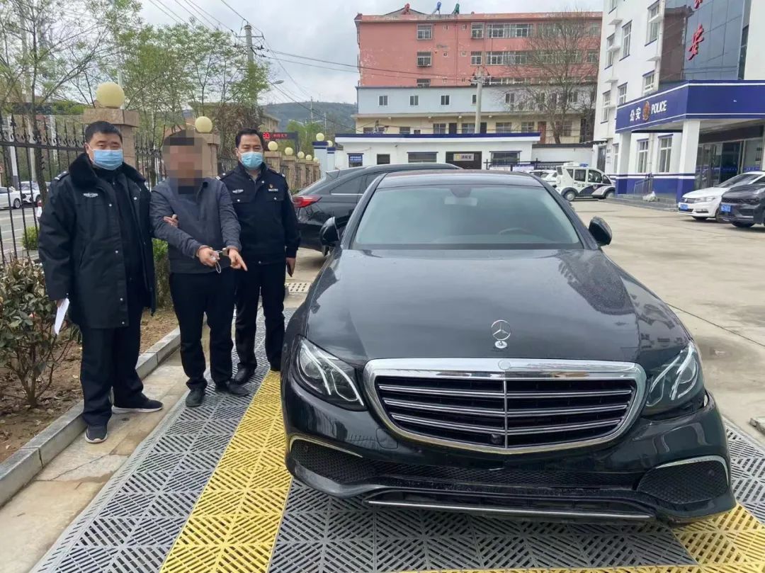 旬邑奔驰车被盗,咸阳交警查获奔驰商务