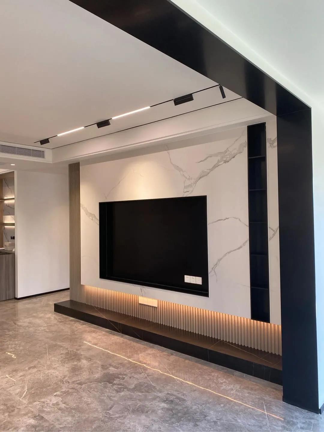 30款电视背景墙现代简约,30款电视背景墙设计又美又实用