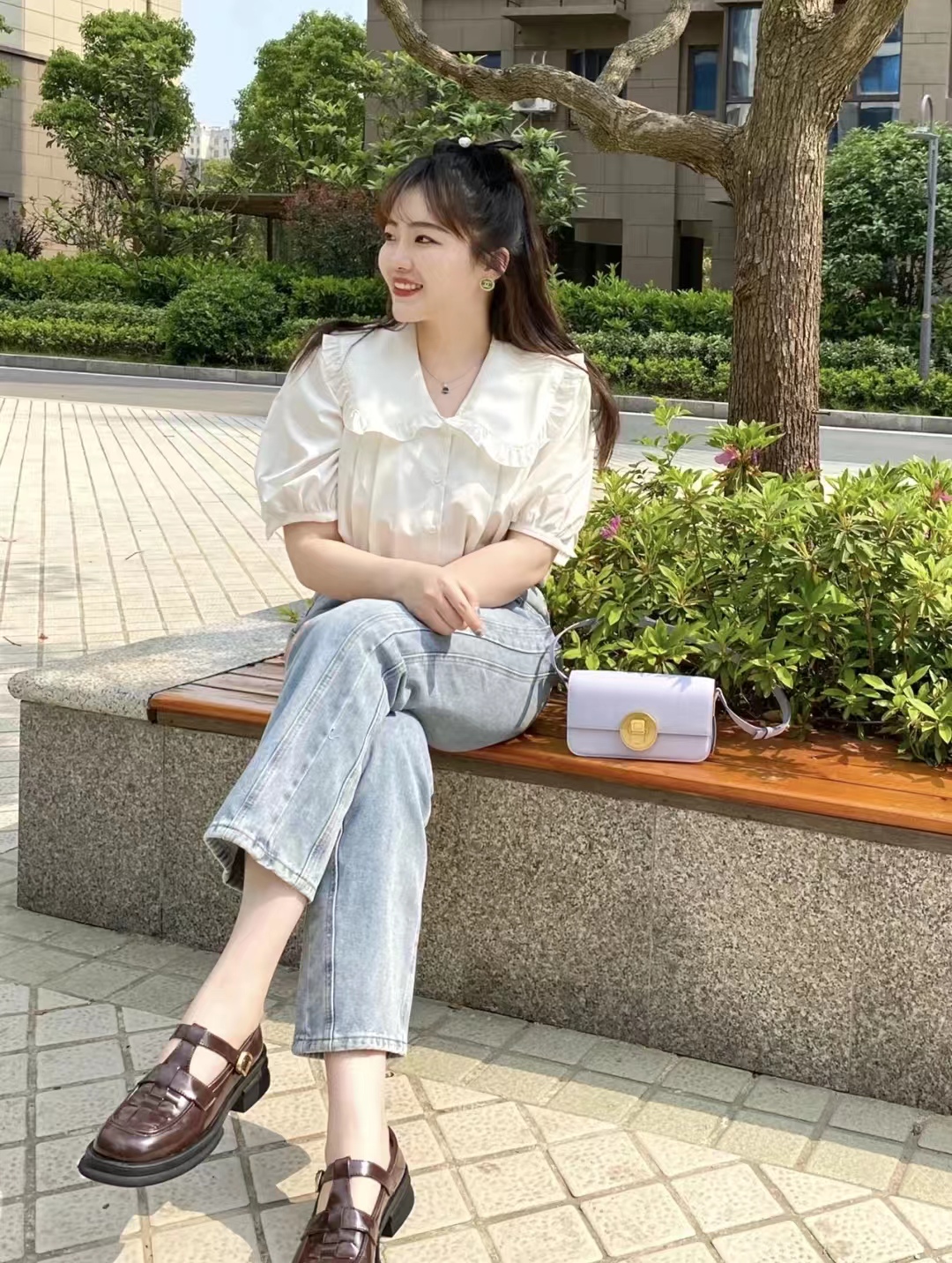 微胖女孩穿马靴裤子应该穿什么,微胖女生穿什么最好看