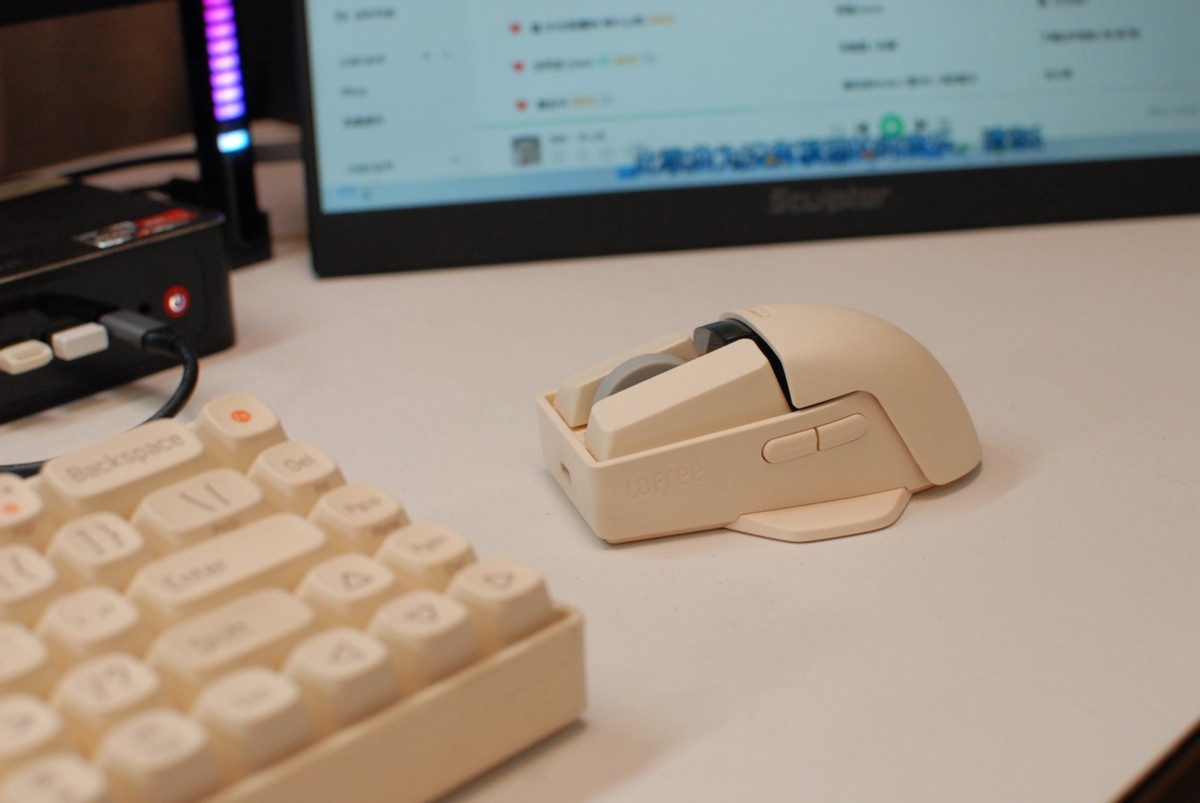 小翅三模无线鼠标评测,鼠标推荐无线三模轻量化透明