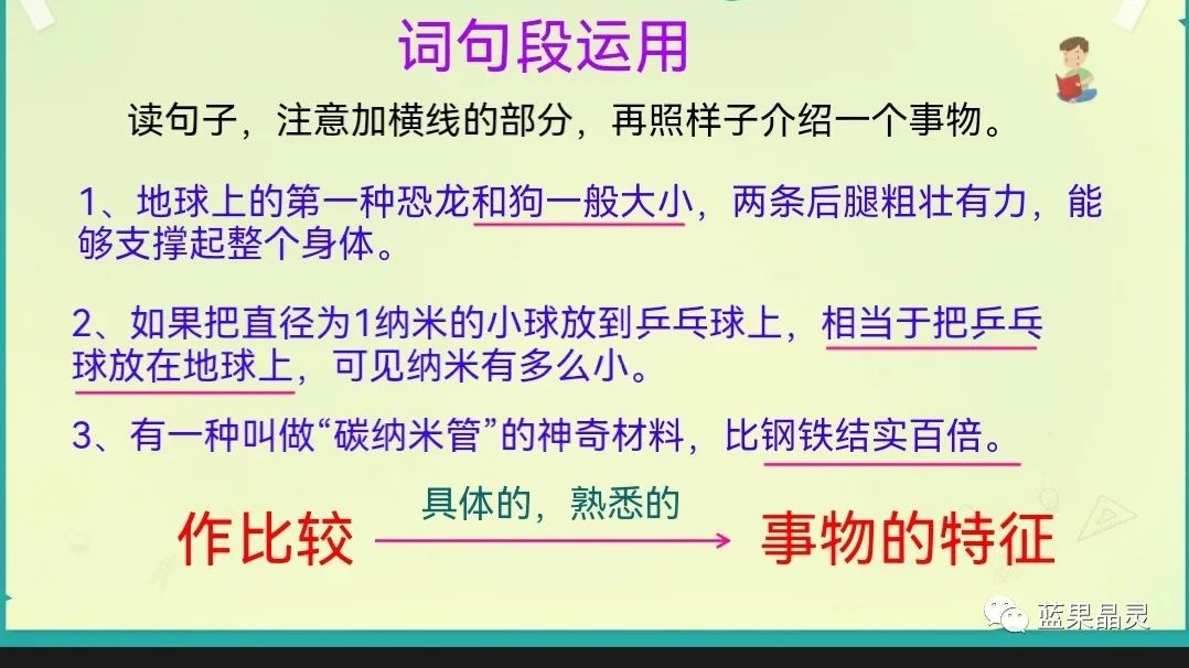 四下语文:第2单元课本内容(复习+练习)