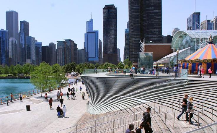 芝加哥经济发达,芝加哥最富有的区