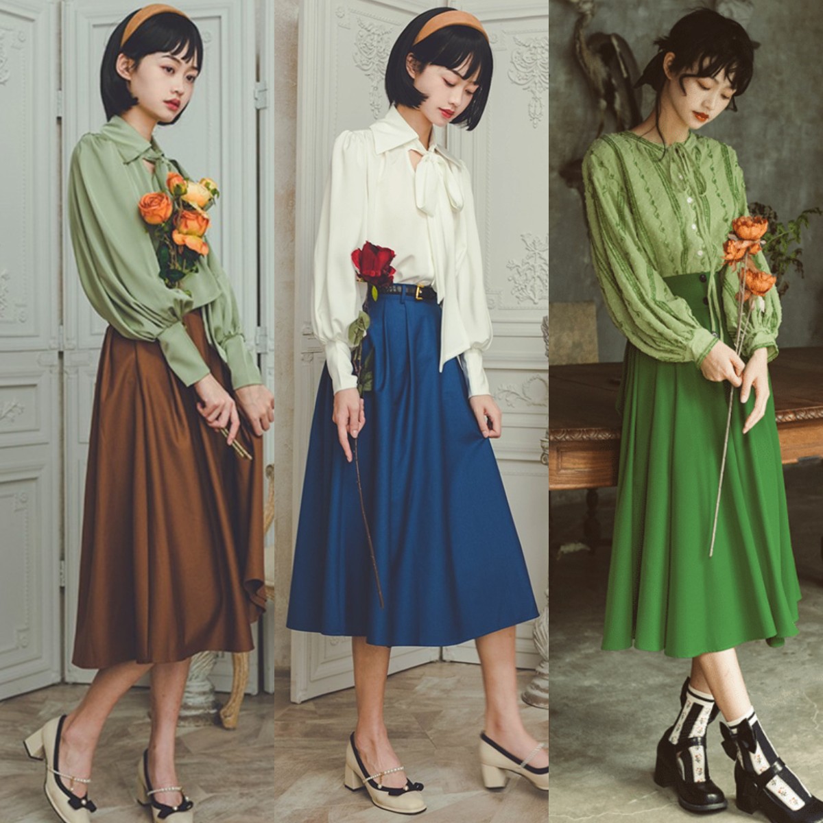 赫本穿裙子风格,赫本最美的连衣裙