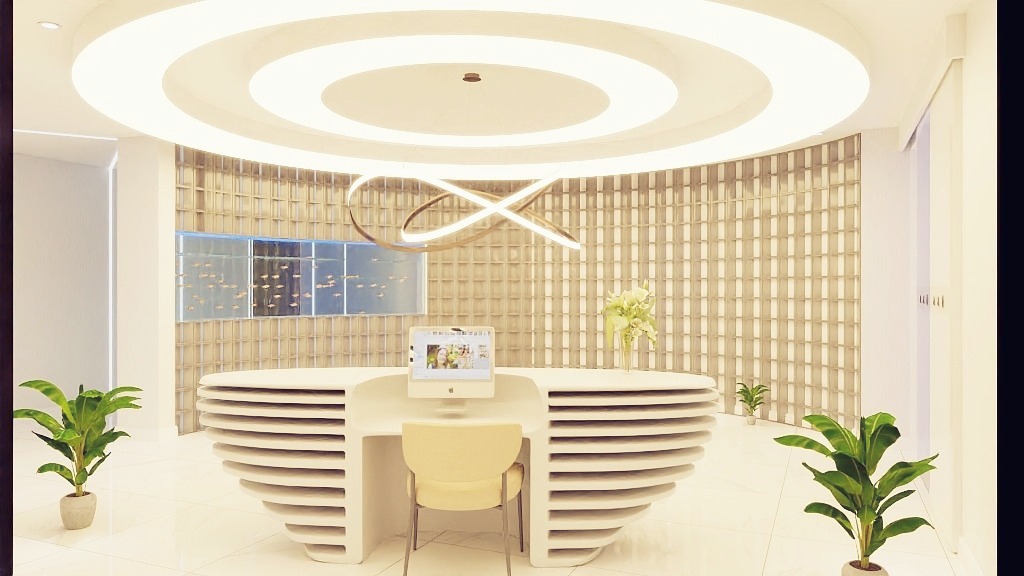 香料店铺装修设计效果图,杨浦区公司实验室装修设计案例