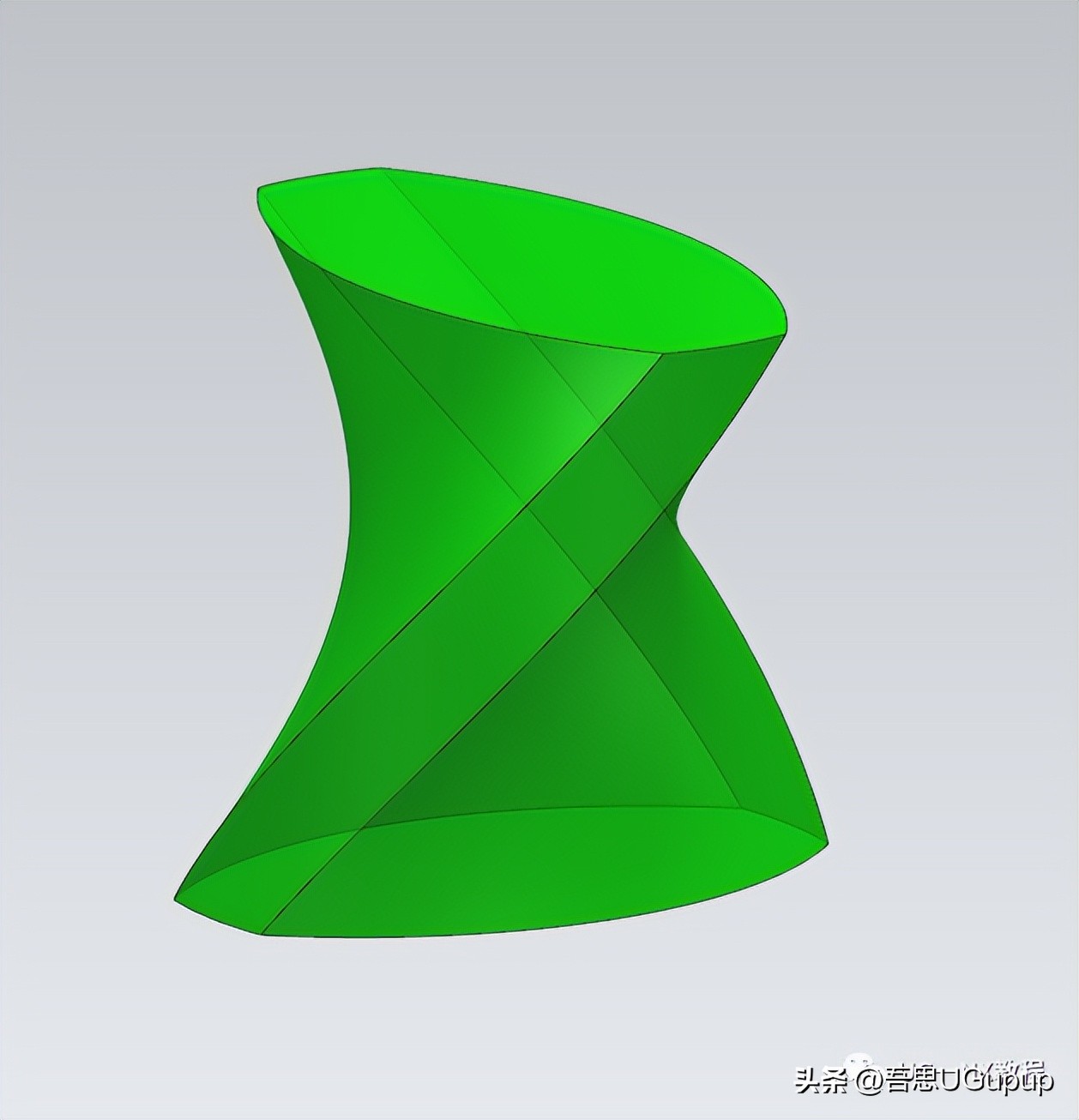 ug考试题教学视频,ug每日一练曲面