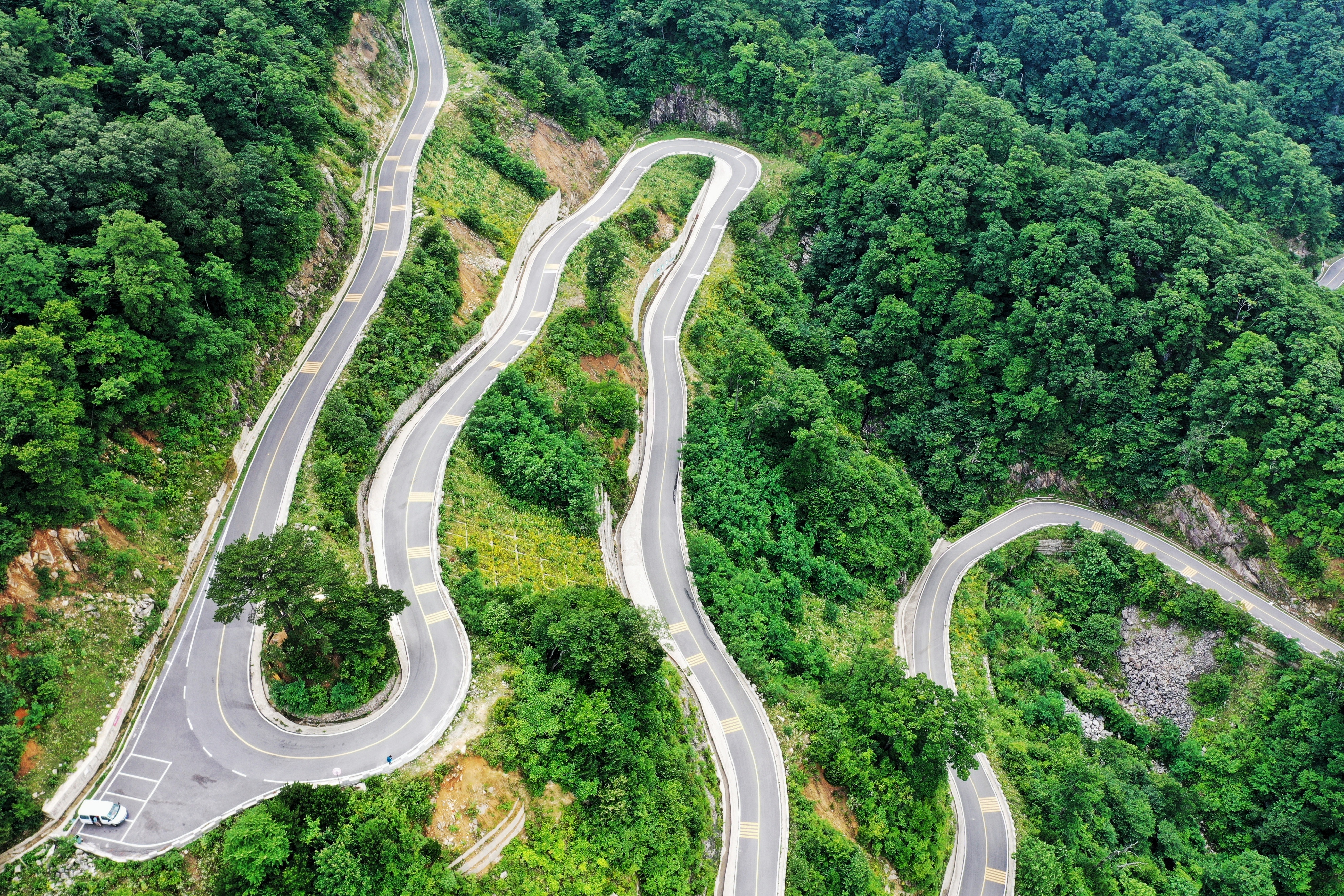 大别山赏秋自驾轨迹线路图,自驾大别山风景区