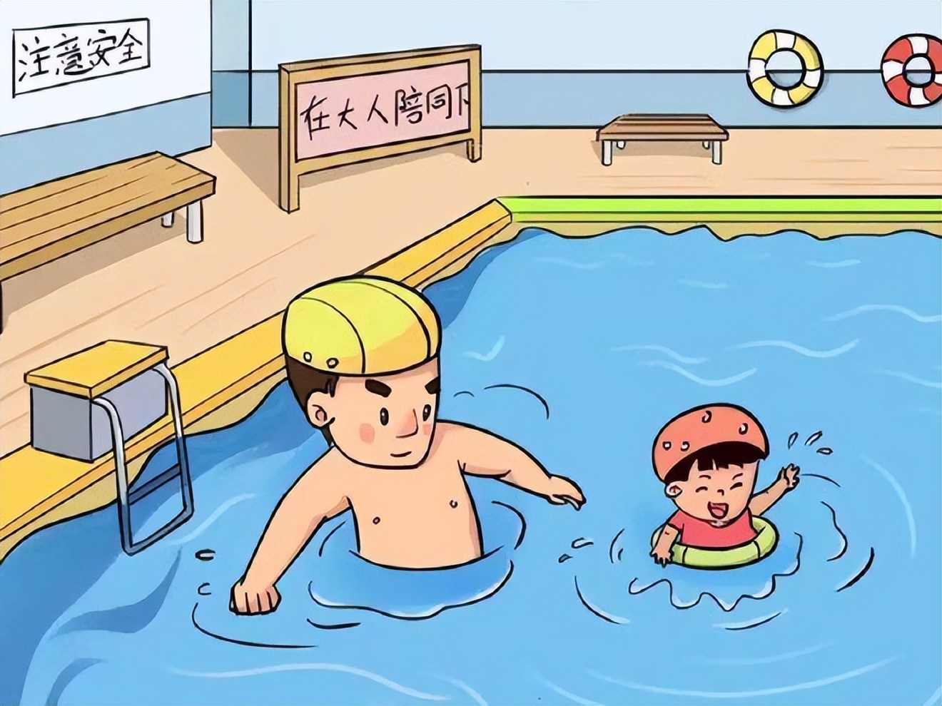 幼儿游泳受寒后发高烧,儿童游泳可以治好高烧吗