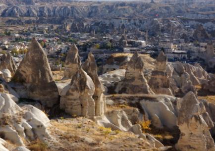 卡帕多西亚岩石洞穴,卡帕多西亚岩石遗址