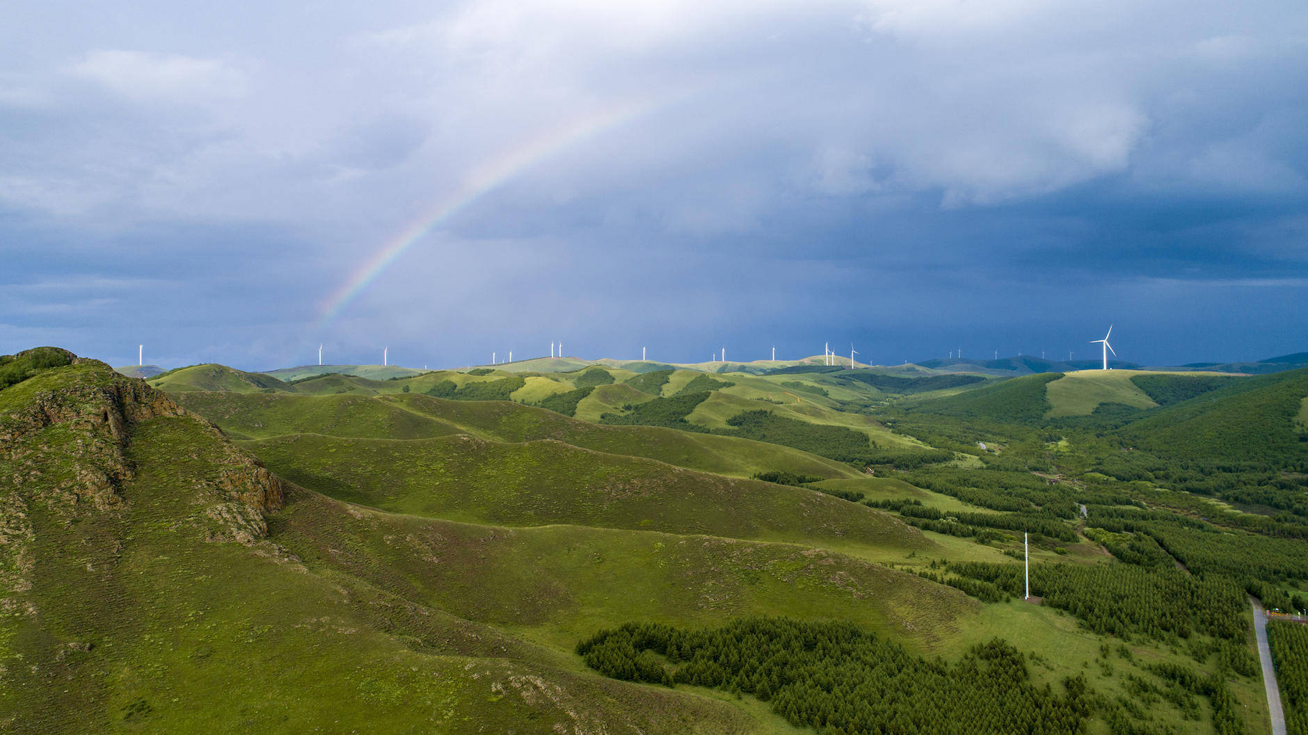丰宁坝上草原的夏天,丰宁坝上草原夏天景色