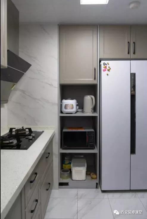 厨房放冰箱一般预留多大尺寸,厨房没地方放冰箱放哪里好