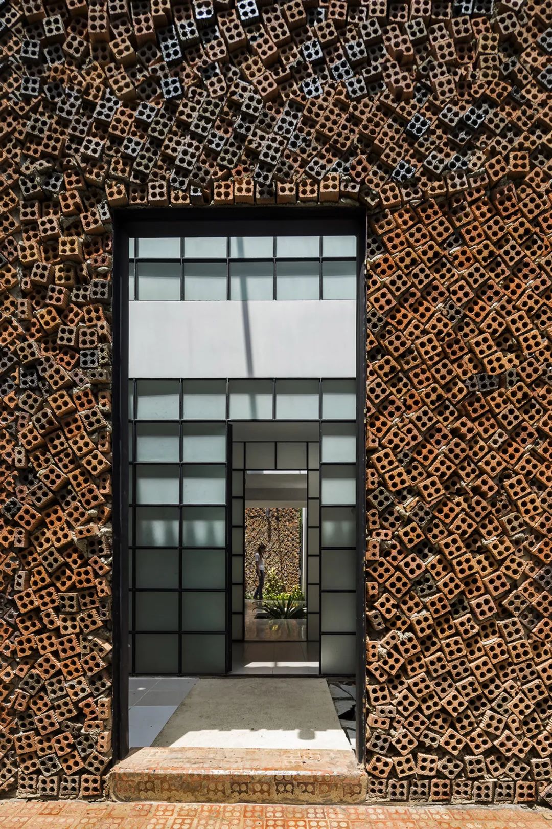 简单爱户型,红砖建筑特殊花样造型