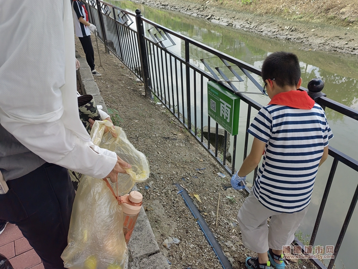 大良红岗开展水质研习活动，40对亲子家庭一起美岸