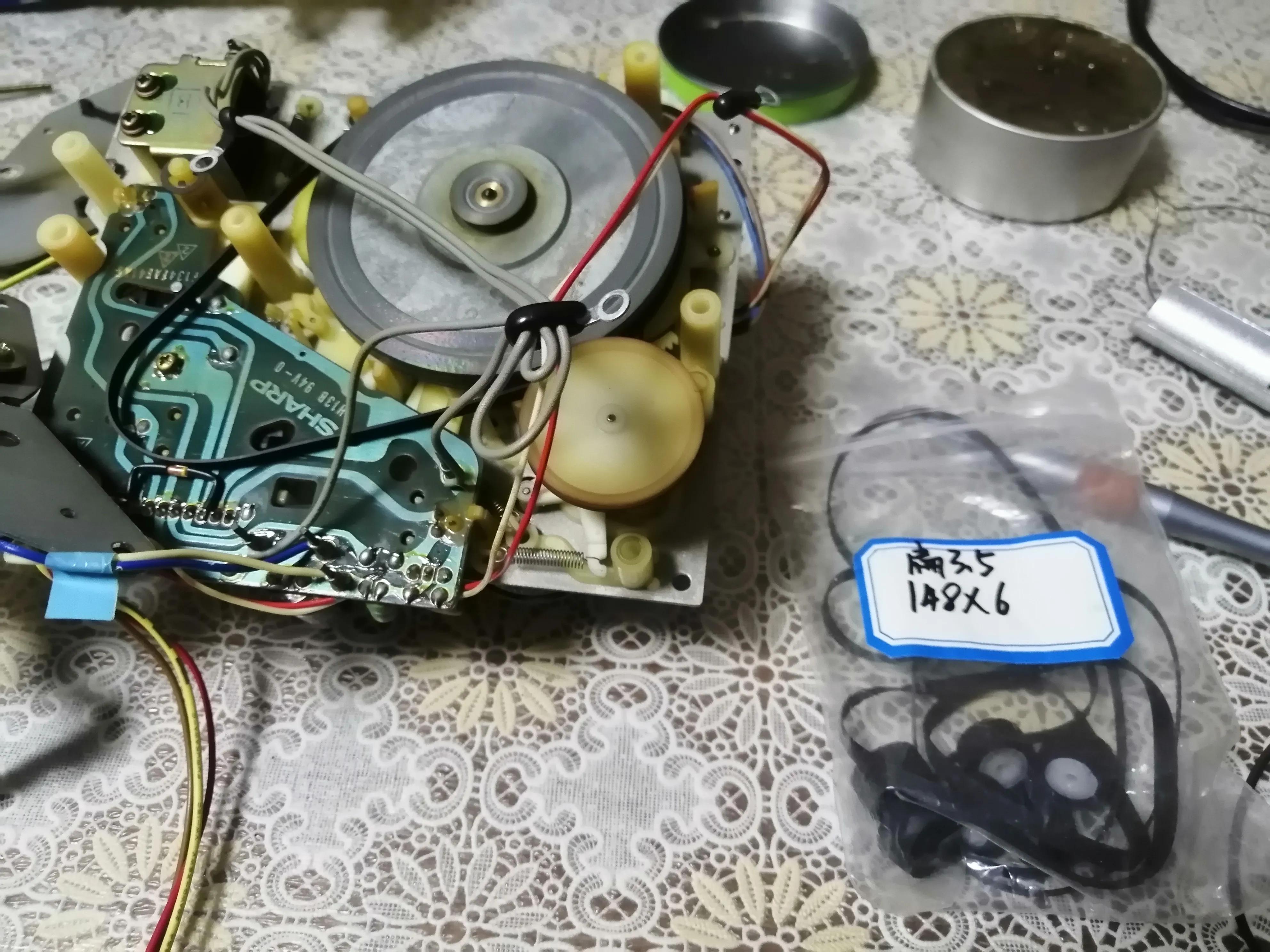 日本本土收录机夏普GF-535维修