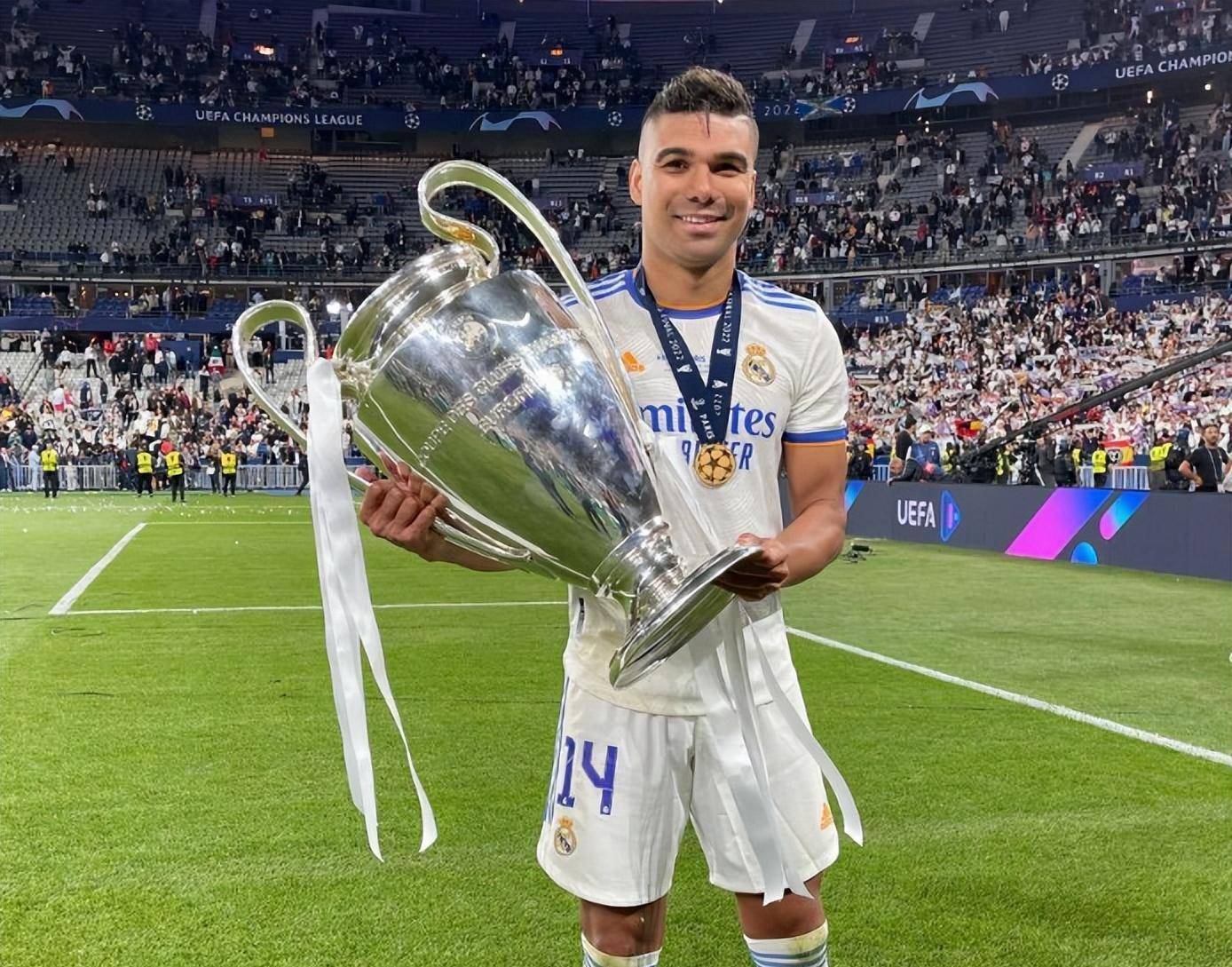 卡塞米罗，当今足坛第一后腰，被球迷亲切的称为“胖虎”