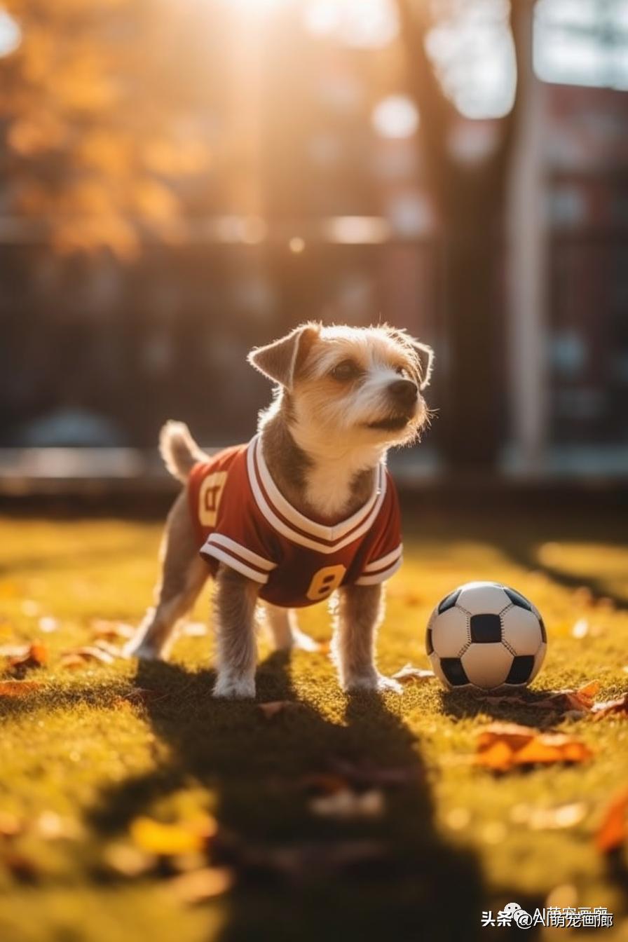 狗狗闯进足球比赛视频,狗狗看足球比赛比人还兴奋