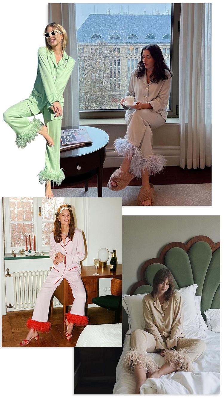 好看时髦的家居服,穿一套美又舒服的家居服