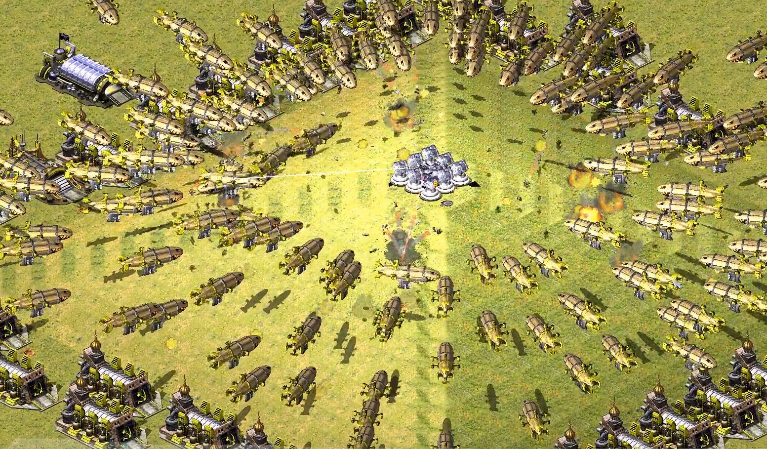 红警2心灵终结焚风单位介绍,红警不同国家有哪些不同的单位