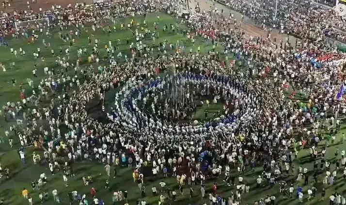 贵州足球村超经典场面,贵州村超掀起夏日足球热浪