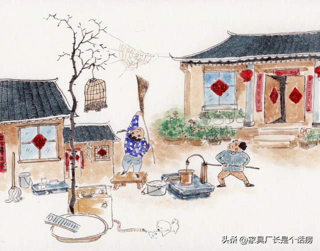 实木大圆餐桌款式带转盘,实木餐桌团团圆圆