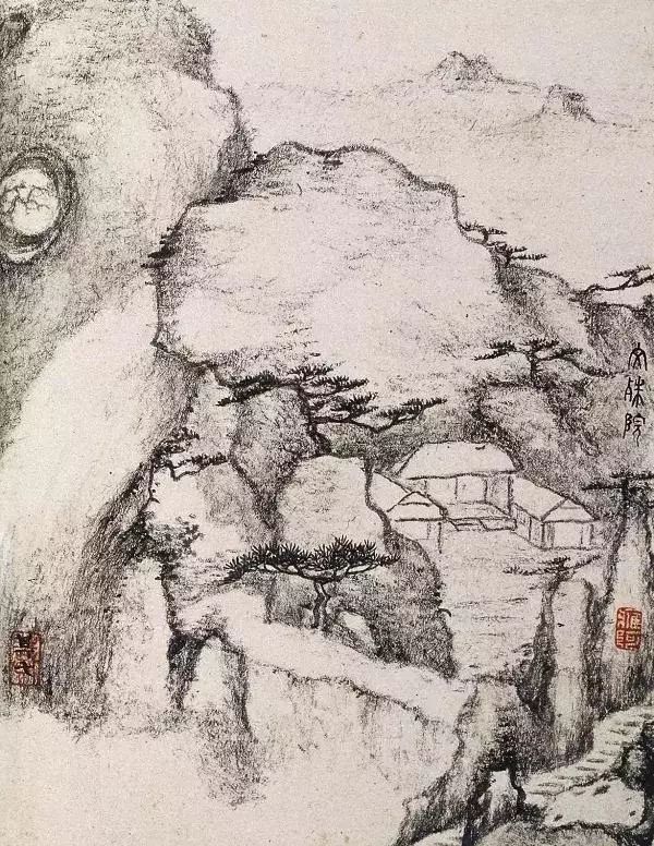 枯笔之境,枯笔之境的书法作品