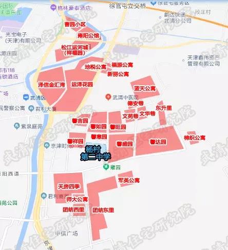 武清哪个初中好对应学区是哪里,武清初中划片范围图