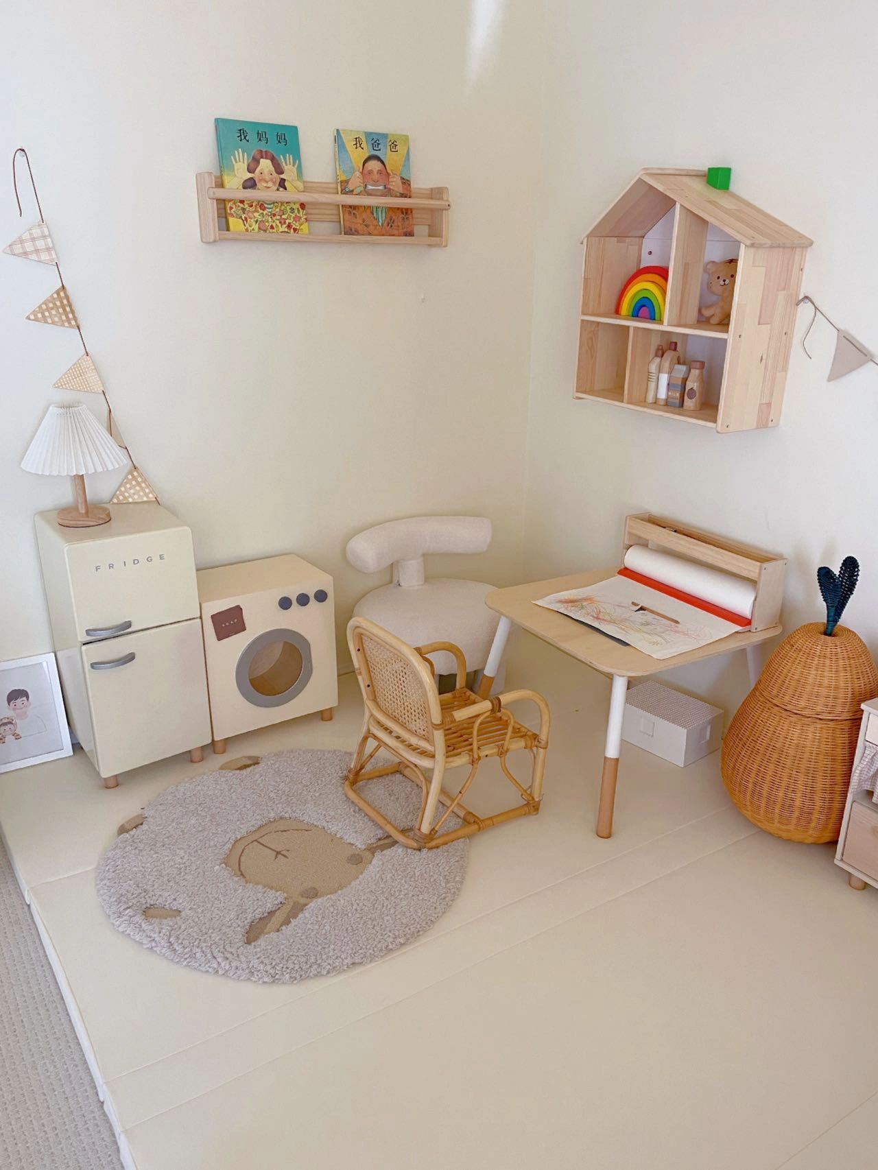 简单温馨的房间布置图片,全屋布置得温馨又实用堪称教科书