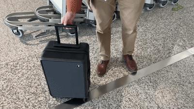 身高1米9也能HOLD住的差旅搭档——地平线8号城市脉搏拉杆箱