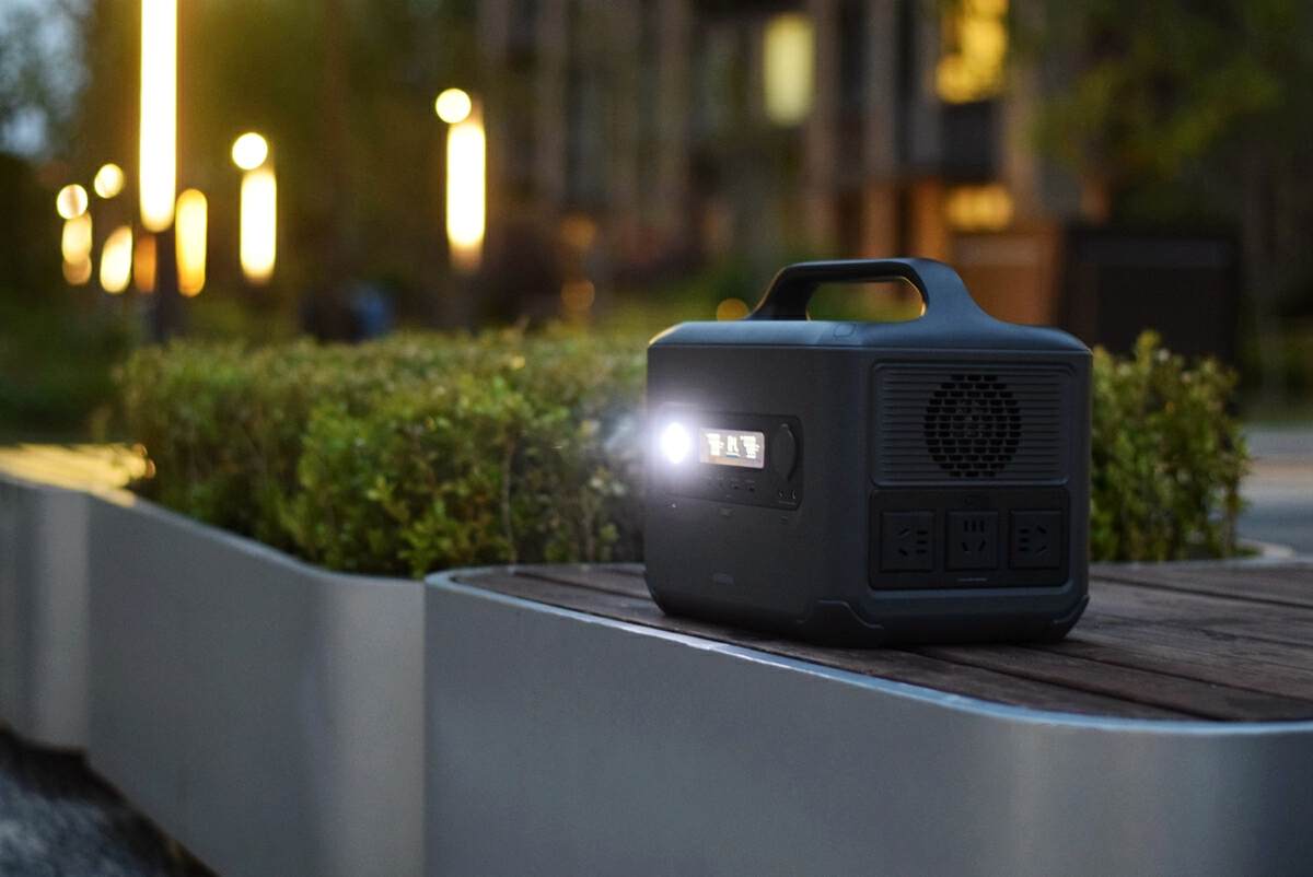 绿联户外电源gs1200实测,露营用户外电源推荐