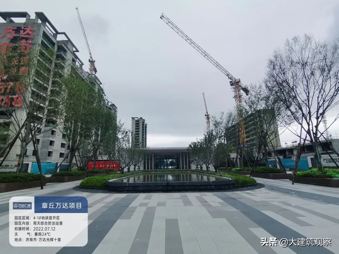万达工地实景,万达房建项目怎么样