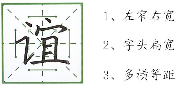小学生字练字必练的100个字,练字秘籍大全集