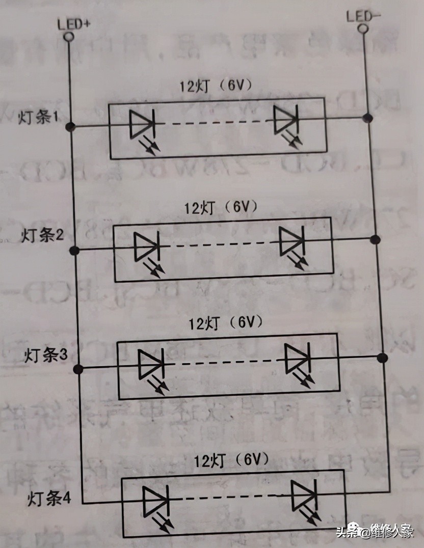 电视led灯珠代换,液晶电视led灯条