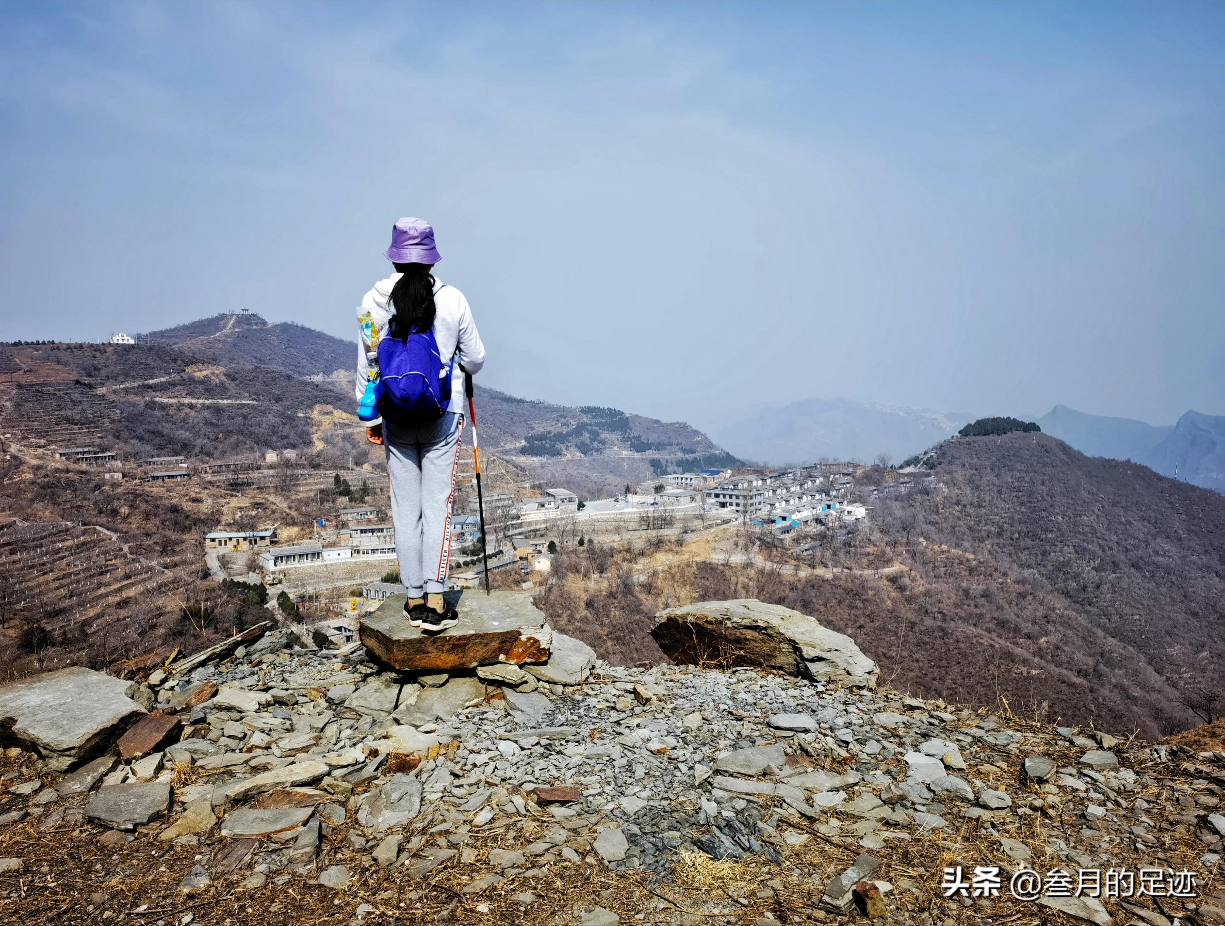 北京房山现在蒲洼梯田赏花,房山大安山梯田观景台