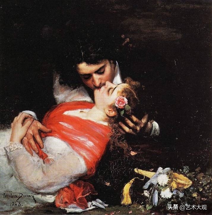 佛罗伦萨美院写实油画作品,查尔斯·卡罗勒斯杜兰