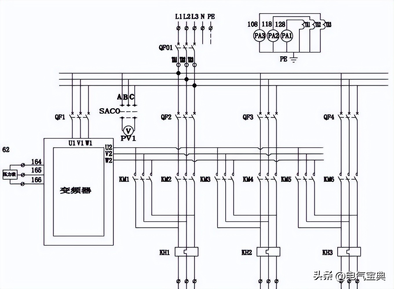 变频器一拖二如何实现自动切换,变频器一拖二怎么使用