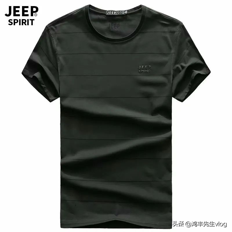 jeep短袖t恤专卖店男装翻领,jeep短袖t恤男纯棉官方正品