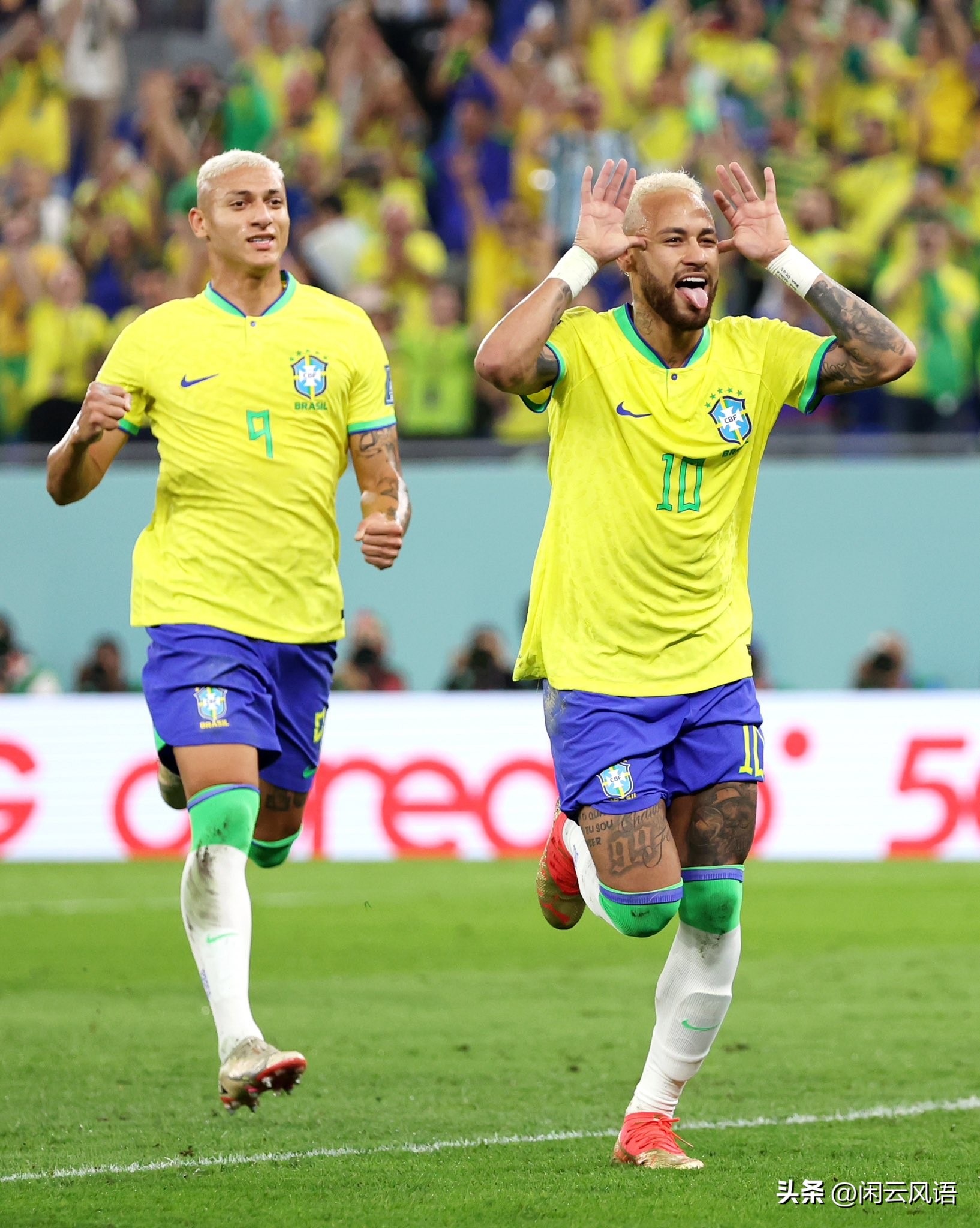 巴西队4-1战胜韩国最精彩进球,巴西半场4比0领先韩国评述