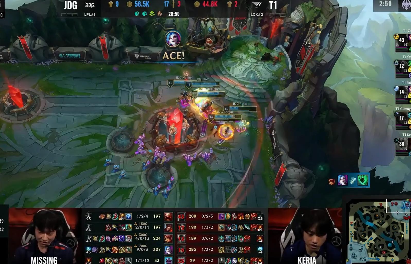 jdg止步4强faker,jdg左手虐菜有一手