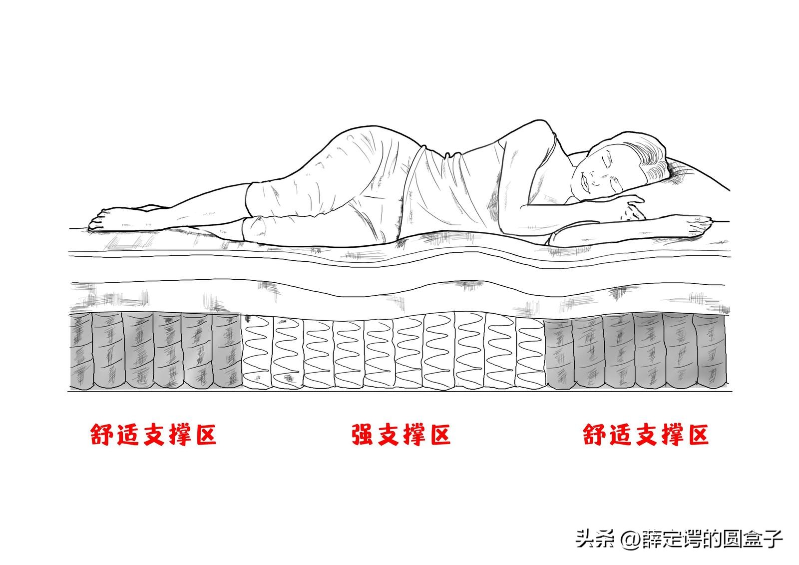 选好床垫,蓝盒子z1床垫pk菠萝斑马