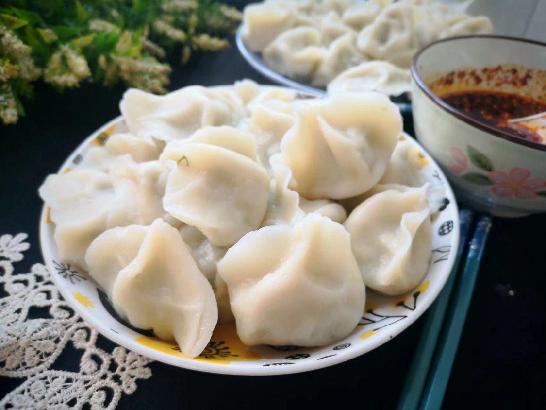 纯白萝卜韭菜饺子馅怎么调馅最好,白菜韭菜萝卜丝饺子