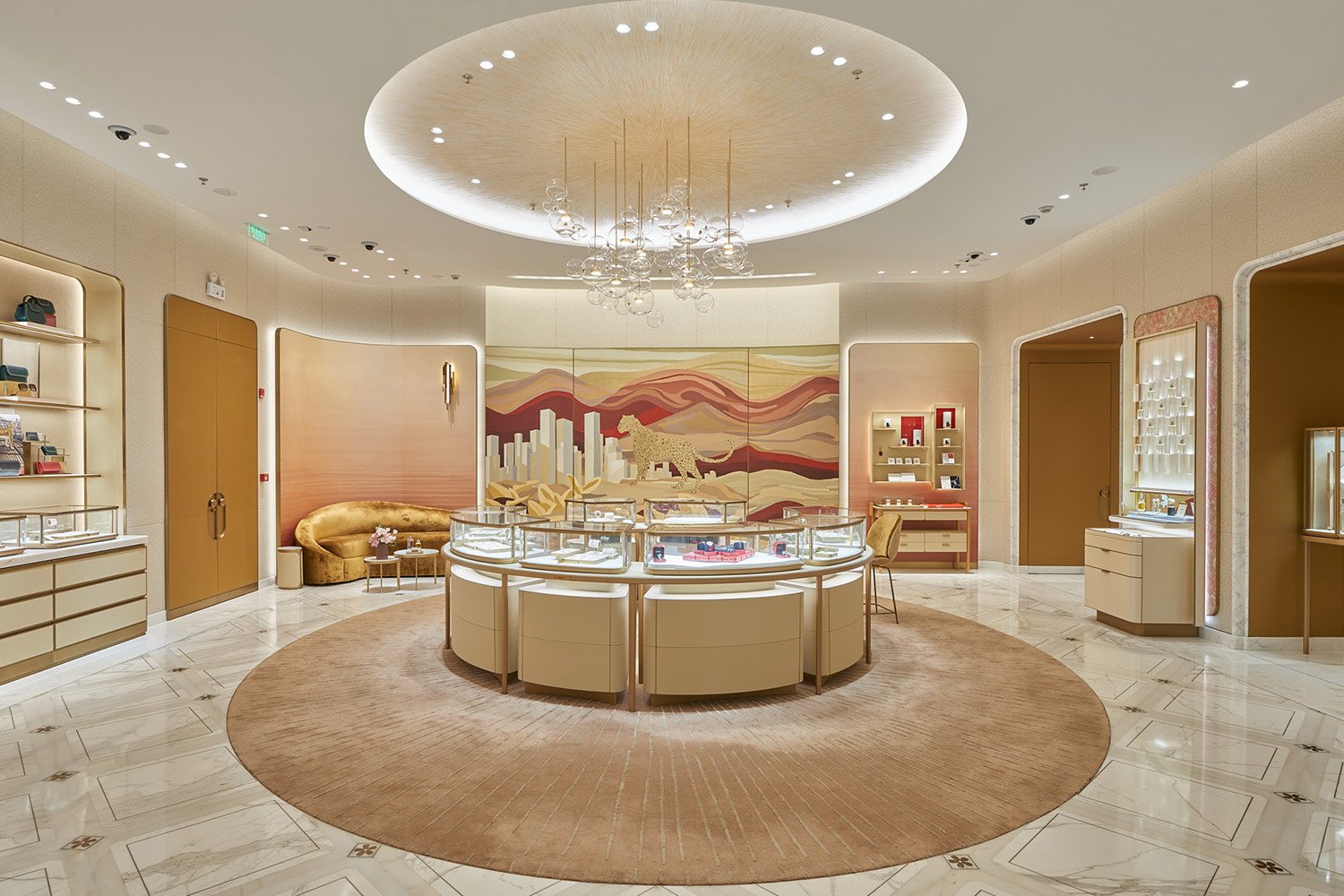 自然写意,万象焕新丨卡地亚深圳湾万象城精品店优雅启幕