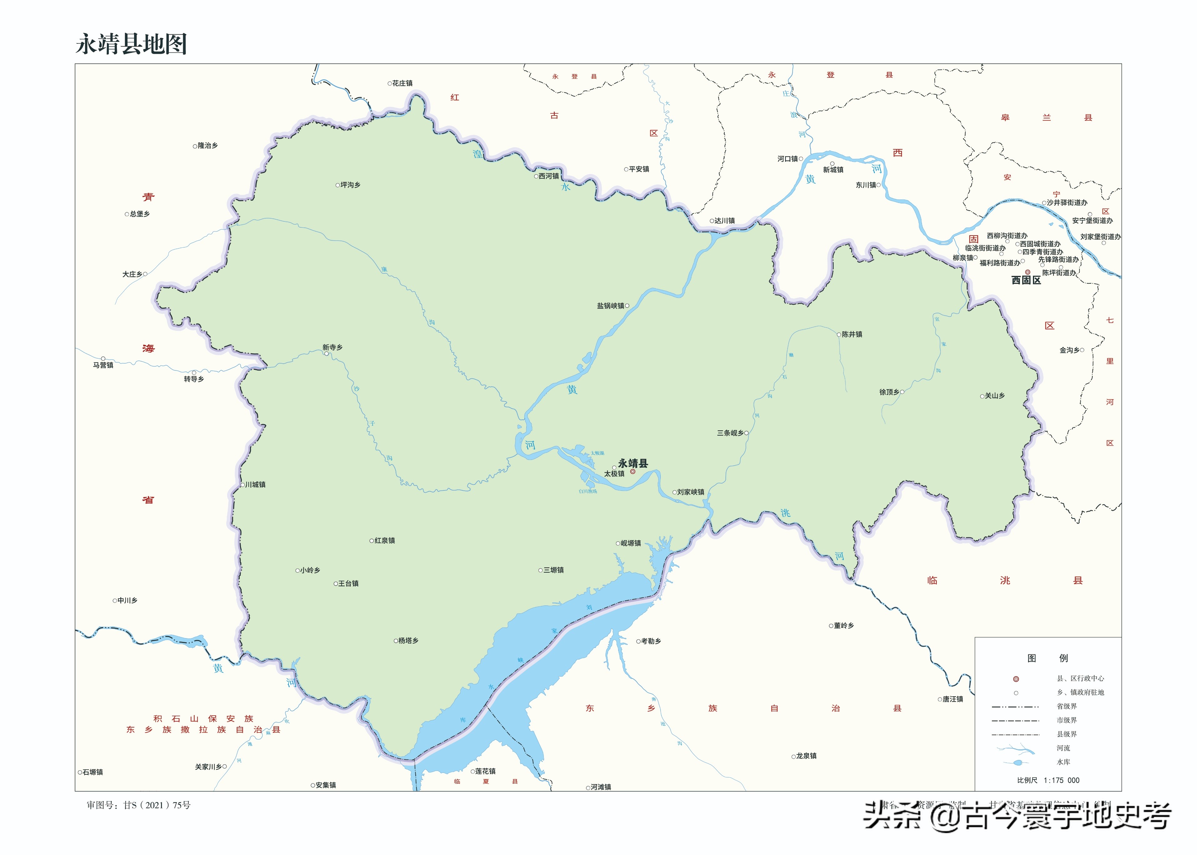 甘肃省各市州县地图,甘肃省旅游交通地图