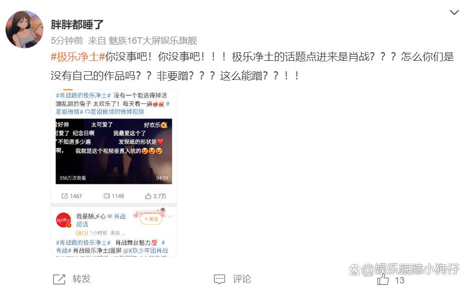 浪姐4：《极乐净土》原唱一开嗓惊艳到我，肖战粉丝表现让人失望