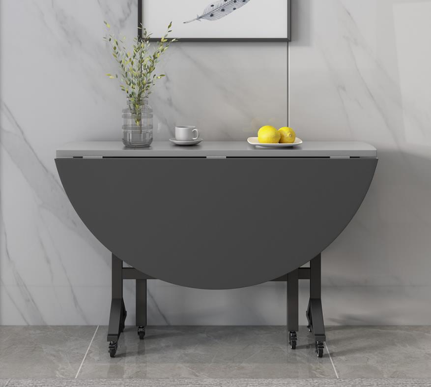 小户型折叠餐桌最新款实用,折叠6人餐桌小户型网红款