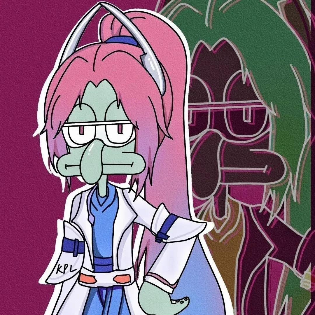 百变章鱼哥头像,头像动漫搞笑章鱼哥