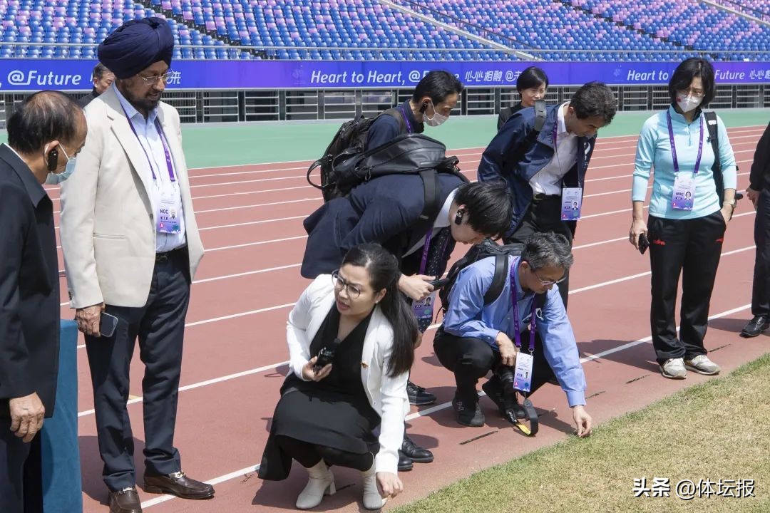 杭州亚运会官方代表参观亚运场馆,杭州亚运会开幕式场馆参观