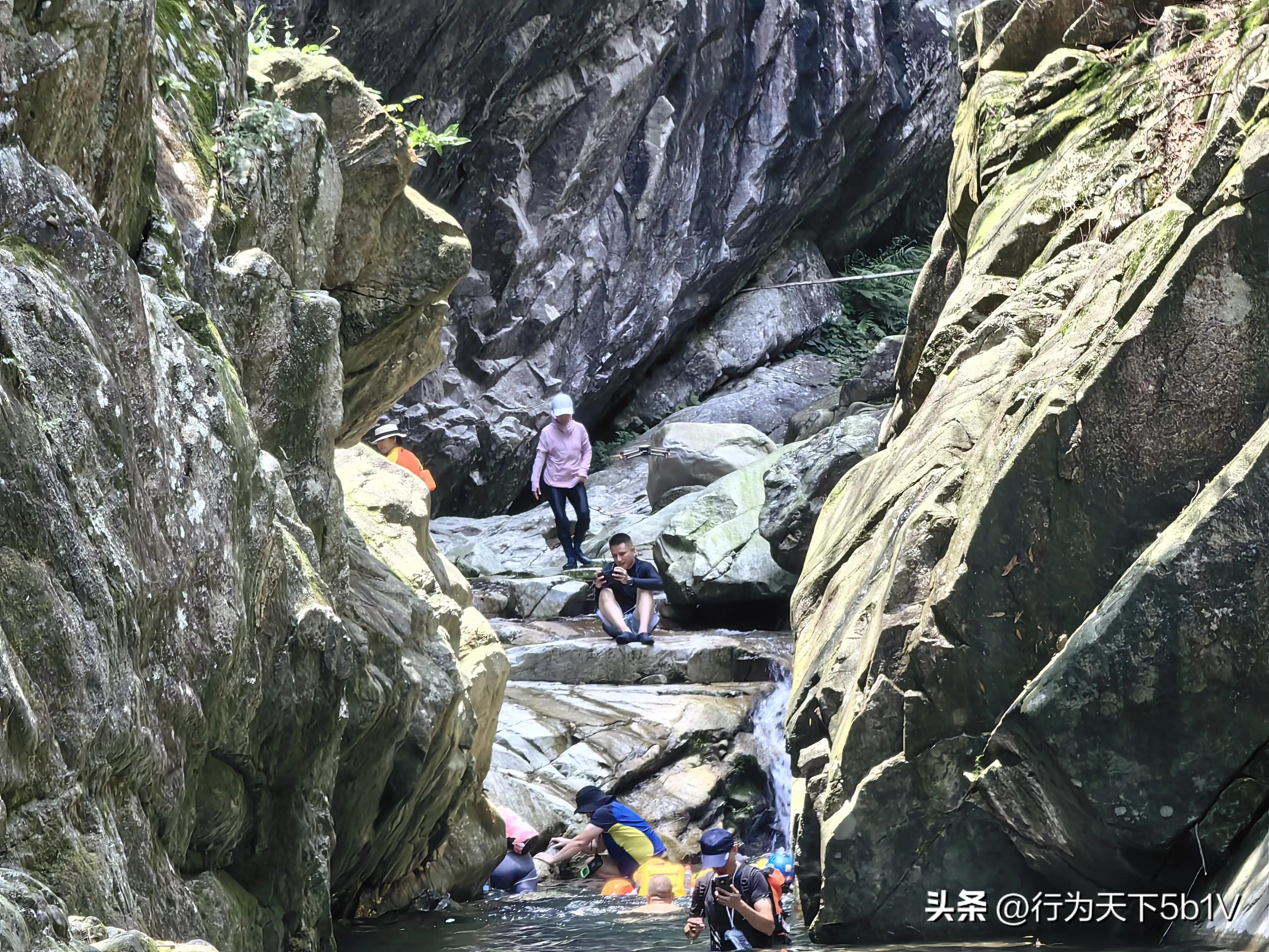 【探秘金紫山下的清凉秘境】行走在资源资江源大峡谷的风景线上