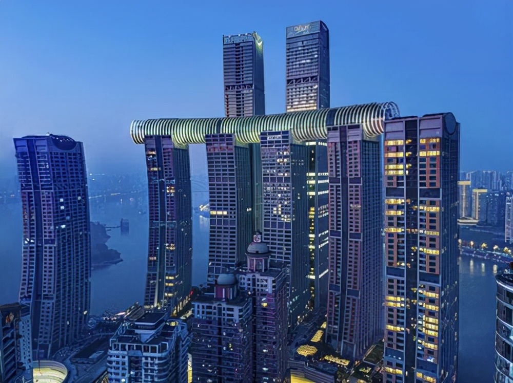 世界首座横向摩天大楼在重庆开建,重庆最高摩天大楼
